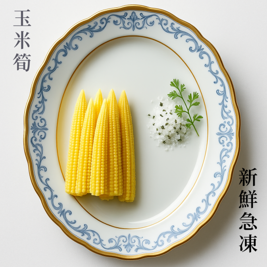 【冷凍玉米筍】-1000g